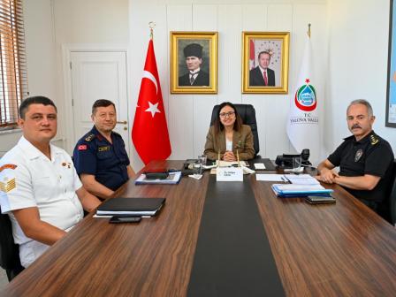Yalova nin asayis olaylari degerlendirildi
